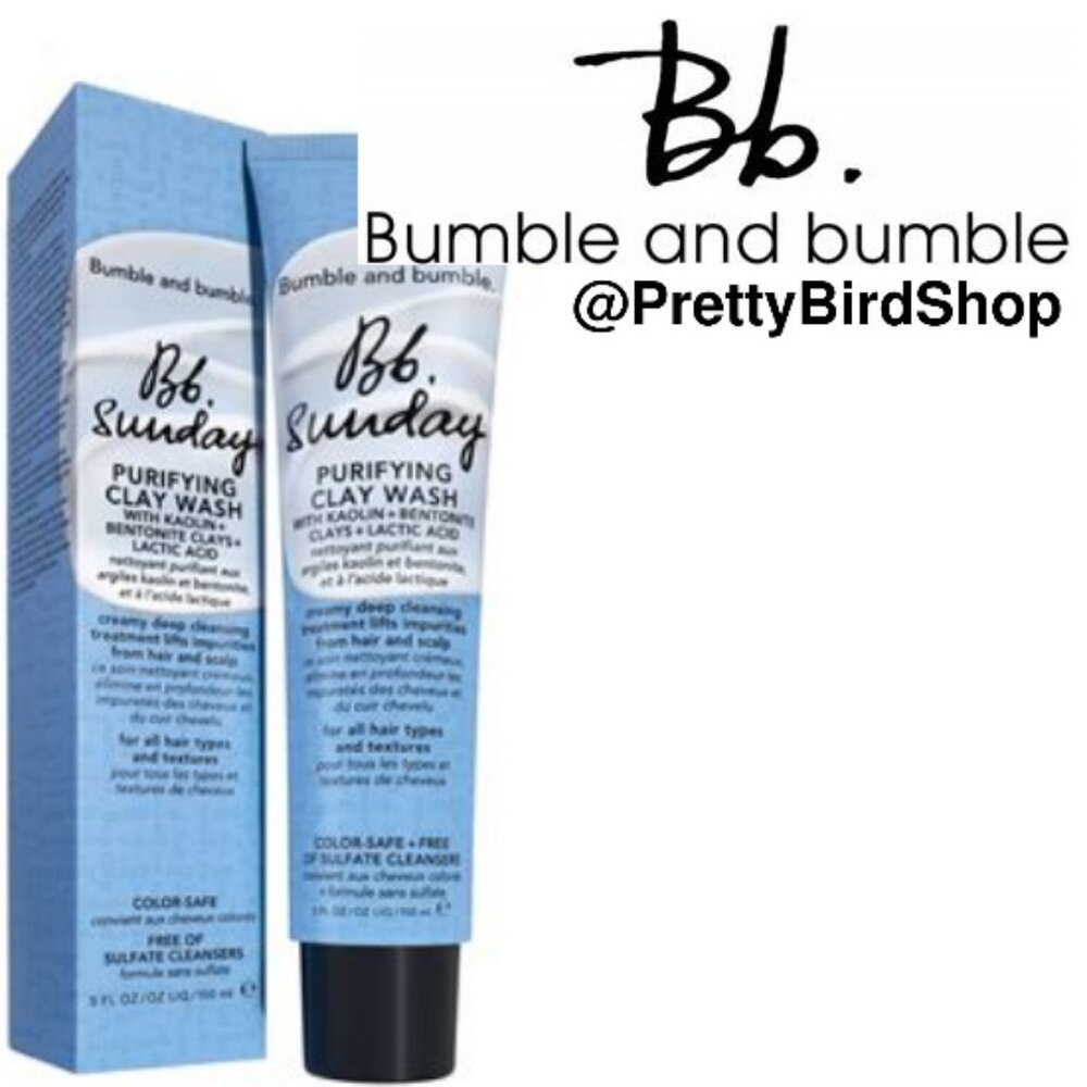Bb Sunday Purifying shampoo Clay Wash Bumble & bumble hair NIB Last one!